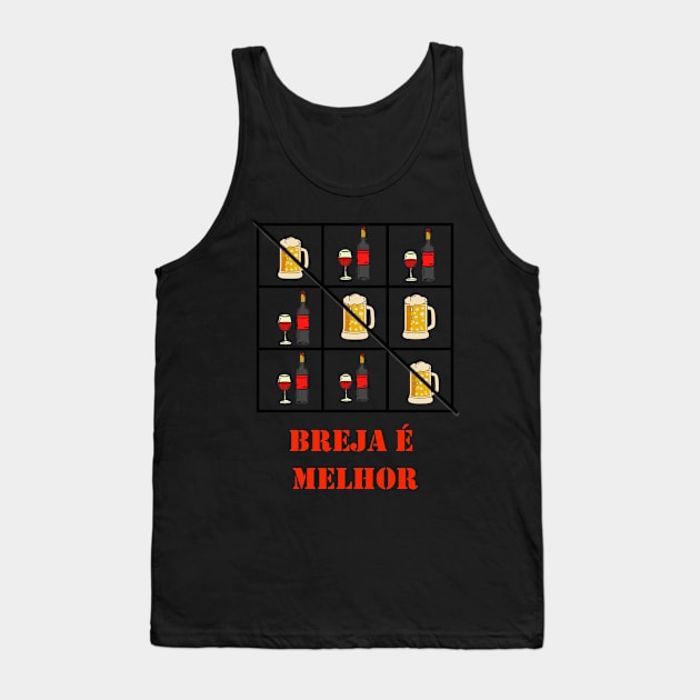 Cerveja - jogo da velha Tank Top by Crippa Vitrine